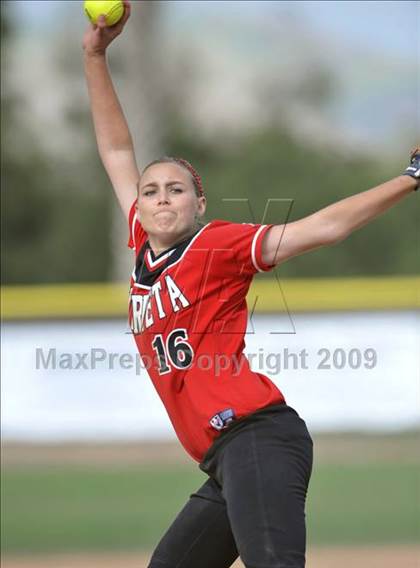 Thumbnail 3 in Murrieta Valley vs Fullerton (Michelle Carew Classic) photogallery.