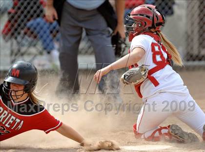 Thumbnail 1 in Murrieta Valley vs Fullerton (Michelle Carew Classic) photogallery.