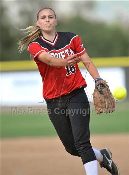 Thumbnail 2 in Murrieta Valley vs Fullerton (Michelle Carew Classic) photogallery.