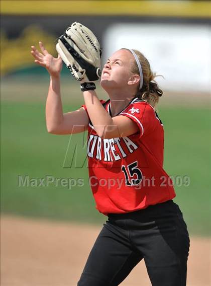 Thumbnail 1 in Murrieta Valley vs Fullerton (Michelle Carew Classic) photogallery.