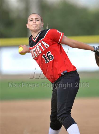 Thumbnail 3 in Murrieta Valley vs Fullerton (Michelle Carew Classic) photogallery.