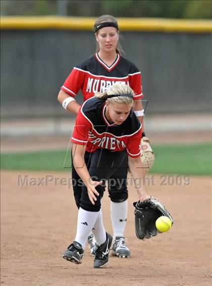 Thumbnail 2 in Murrieta Valley vs Fullerton (Michelle Carew Classic) photogallery.