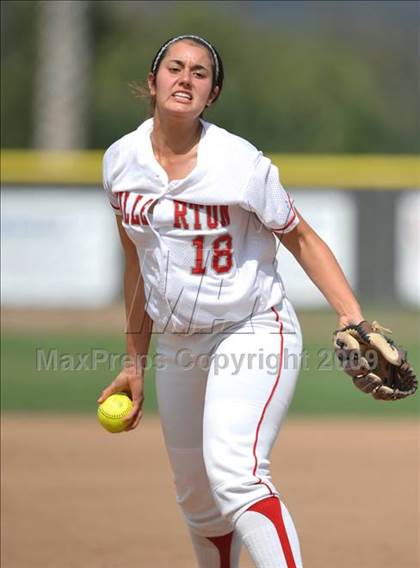 Thumbnail 1 in Murrieta Valley vs Fullerton (Michelle Carew Classic) photogallery.