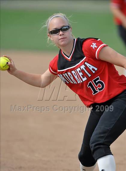 Thumbnail 3 in Murrieta Valley vs Fullerton (Michelle Carew Classic) photogallery.