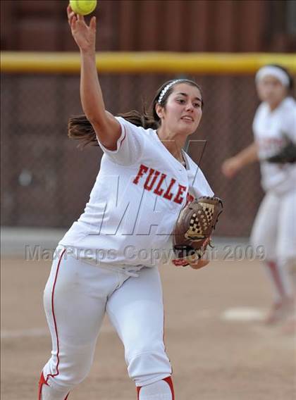 Thumbnail 2 in Murrieta Valley vs Fullerton (Michelle Carew Classic) photogallery.