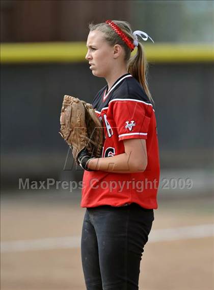 Thumbnail 2 in Murrieta Valley vs Fullerton (Michelle Carew Classic) photogallery.