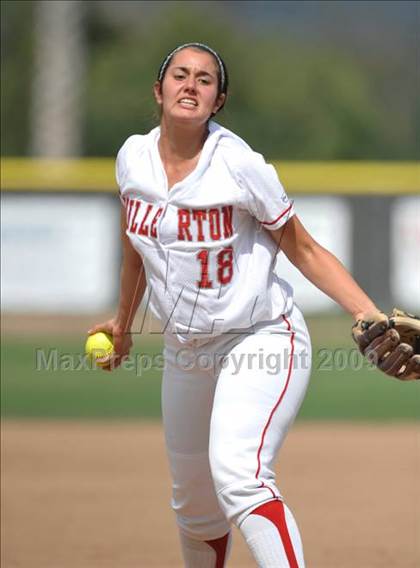 Thumbnail 1 in Murrieta Valley vs Fullerton (Michelle Carew Classic) photogallery.