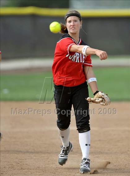 Thumbnail 3 in Murrieta Valley vs Fullerton (Michelle Carew Classic) photogallery.
