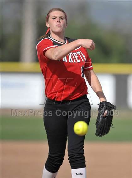 Thumbnail 3 in Murrieta Valley vs Fullerton (Michelle Carew Classic) photogallery.