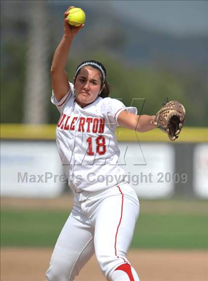 Thumbnail 3 in Murrieta Valley vs Fullerton (Michelle Carew Classic) photogallery.