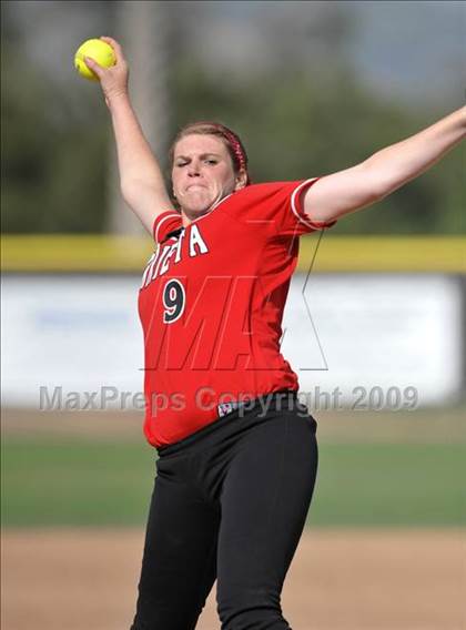 Thumbnail 3 in Murrieta Valley vs Fullerton (Michelle Carew Classic) photogallery.