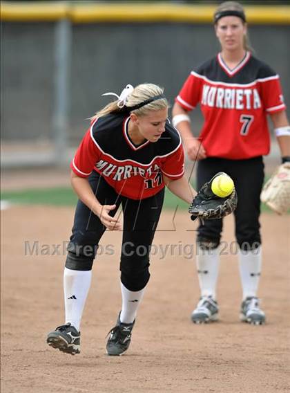 Thumbnail 2 in Murrieta Valley vs Fullerton (Michelle Carew Classic) photogallery.