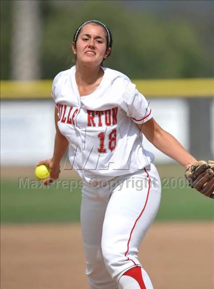 Thumbnail 3 in Murrieta Valley vs Fullerton (Michelle Carew Classic) photogallery.