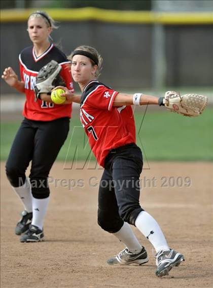 Thumbnail 1 in Murrieta Valley vs Fullerton (Michelle Carew Classic) photogallery.
