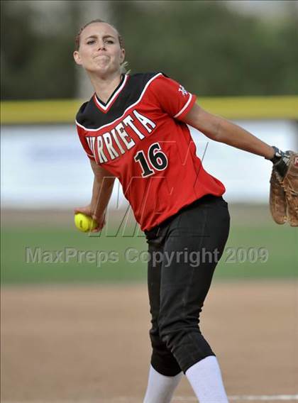 Thumbnail 3 in Murrieta Valley vs Fullerton (Michelle Carew Classic) photogallery.