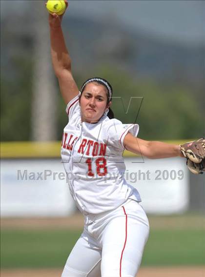 Thumbnail 2 in Murrieta Valley vs Fullerton (Michelle Carew Classic) photogallery.