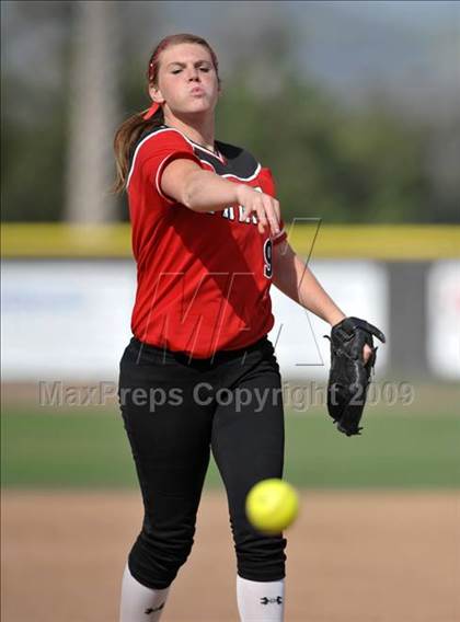Thumbnail 1 in Murrieta Valley vs Fullerton (Michelle Carew Classic) photogallery.