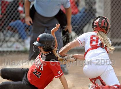 Thumbnail 2 in Murrieta Valley vs Fullerton (Michelle Carew Classic) photogallery.