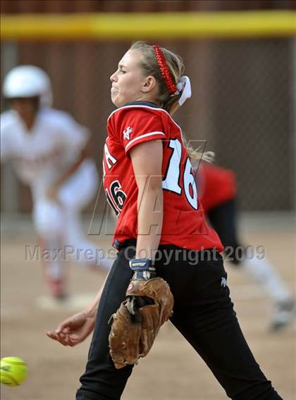 Thumbnail 3 in Murrieta Valley vs Fullerton (Michelle Carew Classic) photogallery.