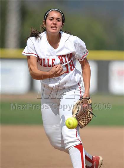 Thumbnail 2 in Murrieta Valley vs Fullerton (Michelle Carew Classic) photogallery.