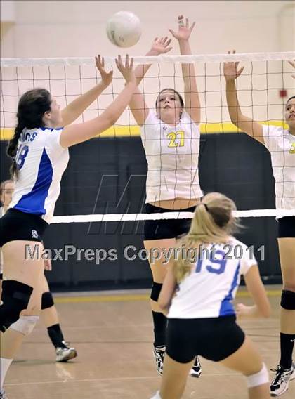 Thumbnail 3 in Capistrano Valley vs Santa Margarita (Aloha Cougar Classic) photogallery.