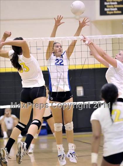 Thumbnail 3 in Capistrano Valley vs Santa Margarita (Aloha Cougar Classic) photogallery.