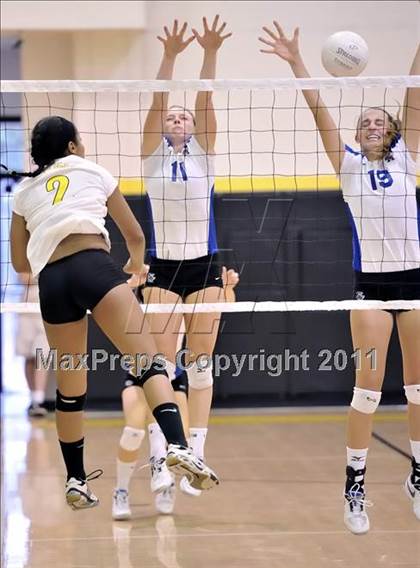 Thumbnail 2 in Capistrano Valley vs Santa Margarita (Aloha Cougar Classic) photogallery.