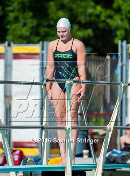 Thumbnail 2 in CIF State Girls Diving Championships photogallery.