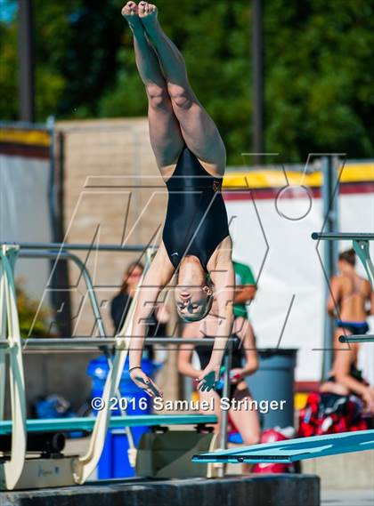 Thumbnail 2 in CIF State Girls Diving Championships photogallery.