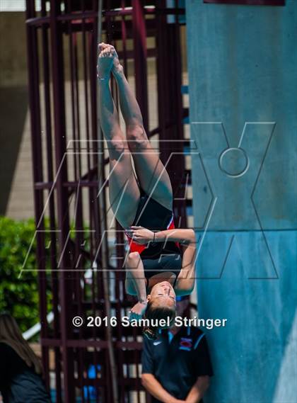 Thumbnail 3 in CIF State Girls Diving Championships photogallery.
