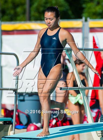Thumbnail 2 in CIF State Girls Diving Championships photogallery.