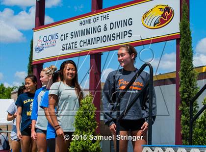 Thumbnail 3 in CIF State Girls Diving Championships photogallery.