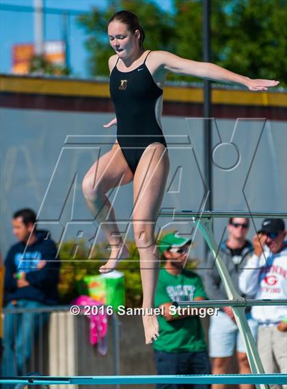 Thumbnail 3 in CIF State Girls Diving Championships photogallery.