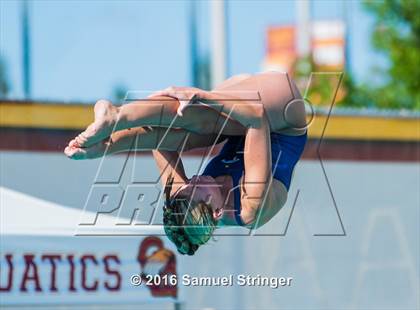 Thumbnail 3 in CIF State Girls Diving Championships photogallery.