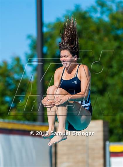 Thumbnail 1 in CIF State Girls Diving Championships photogallery.