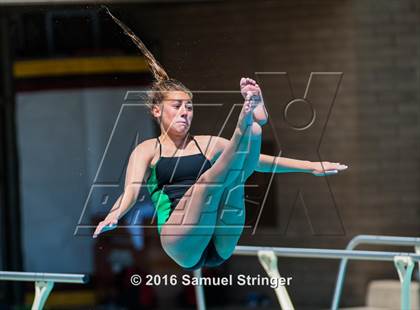 Thumbnail 3 in CIF State Girls Diving Championships photogallery.