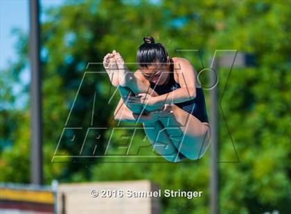 Thumbnail 2 in CIF State Girls Diving Championships photogallery.
