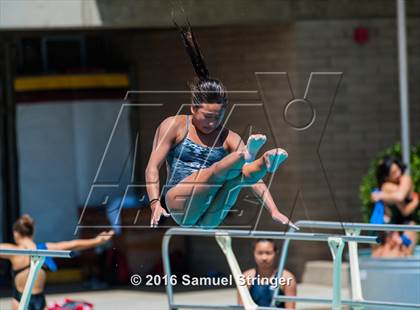 Thumbnail 3 in CIF State Girls Diving Championships photogallery.