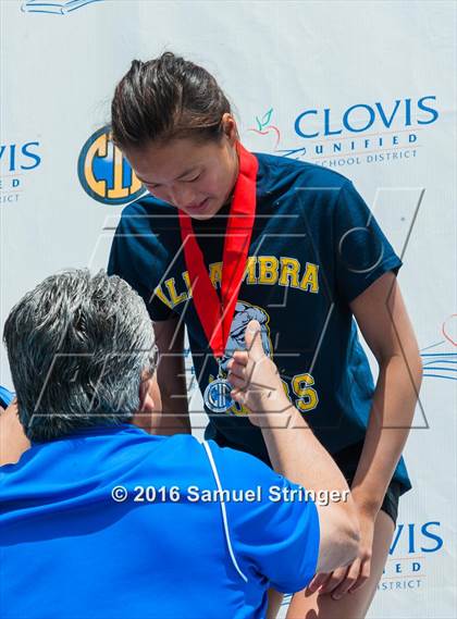 Thumbnail 3 in CIF State Girls Diving Championships photogallery.