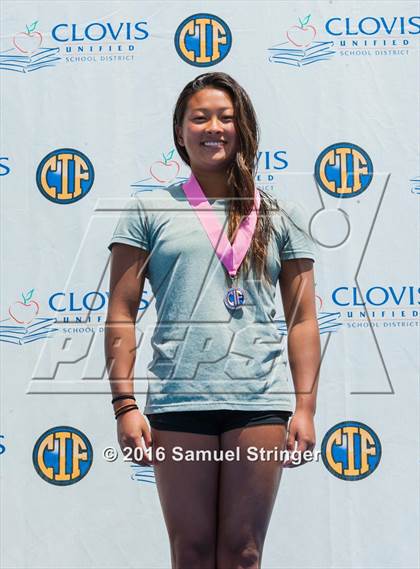 Thumbnail 2 in CIF State Girls Diving Championships photogallery.