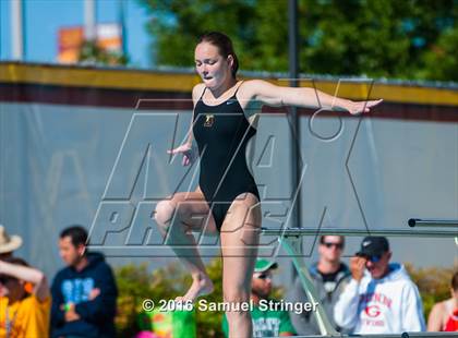 Thumbnail 2 in CIF State Girls Diving Championships photogallery.