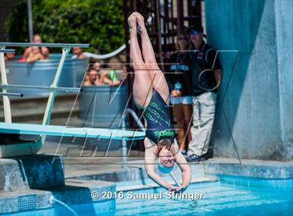 Thumbnail 2 in CIF State Girls Diving Championships photogallery.