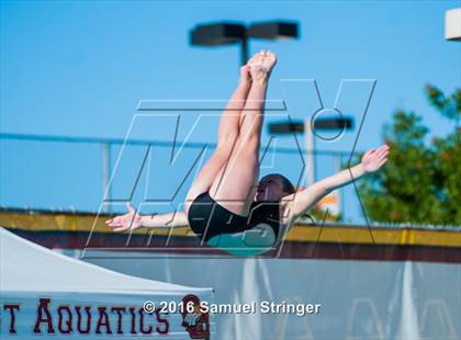 Thumbnail 1 in CIF State Girls Diving Championships photogallery.