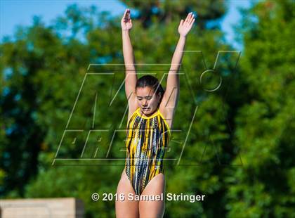 Thumbnail 2 in CIF State Girls Diving Championships photogallery.