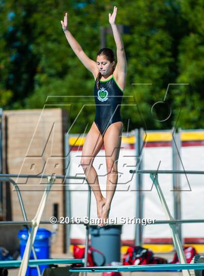 Thumbnail 3 in CIF State Girls Diving Championships photogallery.