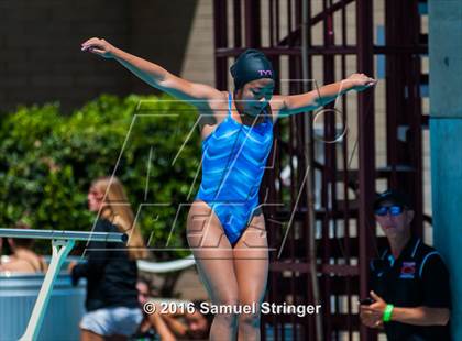 Thumbnail 2 in CIF State Girls Diving Championships photogallery.