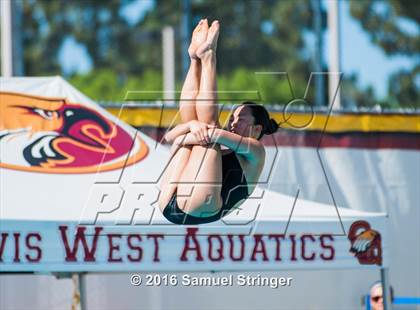 Thumbnail 2 in CIF State Girls Diving Championships photogallery.