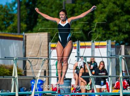 Thumbnail 1 in CIF State Girls Diving Championships photogallery.