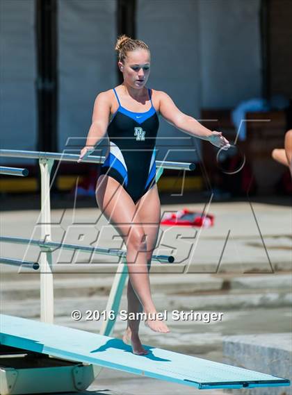 Thumbnail 3 in CIF State Girls Diving Championships photogallery.