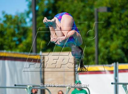 Thumbnail 2 in CIF State Girls Diving Championships photogallery.
